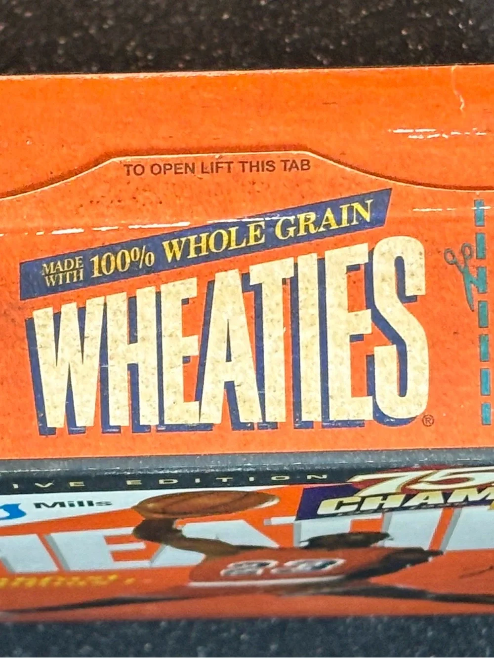 General Mills - Wheaties Michael Jordan Commemorative Cereal Box